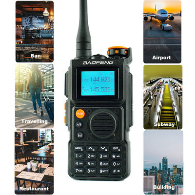 Μακροδιάρρηξη Full Band UV-K6 Τύπου-C Φορτίο Walkie Talkie με 1400MAH Standard μπαταρία