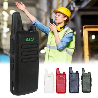 3W WLN KDC1 UHF400-470MHz KD-C1 Mini Walkie Talkie Radio με χωρητικότητα μπαταρίας 1500mAh