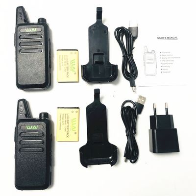 3W WLN KDC1 UHF400-470MHz KD-C1 Mini Walkie Talkie Radio με χωρητικότητα μπαταρίας 1500mAh