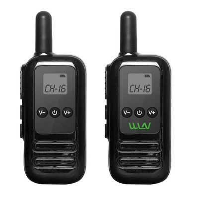 Μαύρο WLN KD-C90 Mini Handheld DMR Walkie Talkie Μεγάλη απόσταση Επικοινωνία Εύκολη