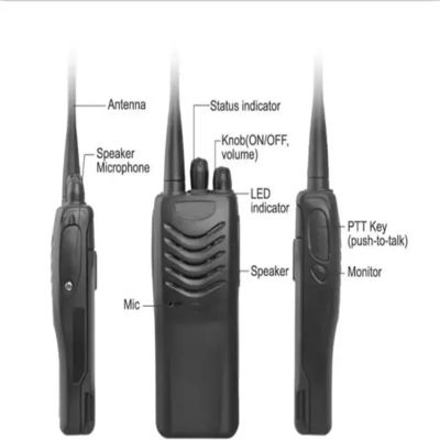 Κενγουντ UHF/VHF Handheld Walkie Talkie με κανάλι αποθήκευσης 16CH και στυλ τερματικού