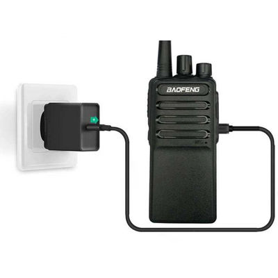 Μαύρο Bf-C5 UHF Android USB φορτιστή Vox PC Προγραμματισμός Ασύρματος Walkie Talkie Ψηφιακά μοντέλα XIR P3688 DP1400 CP200D DEP450
