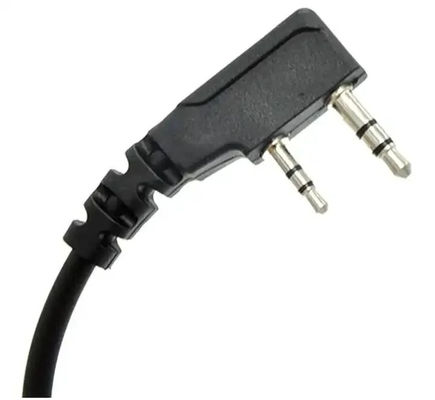 1-3 χλμ. Ασύρματο φορητό walkie-talkie με μαύρο βάρος 268g και εύκολη λειτουργία