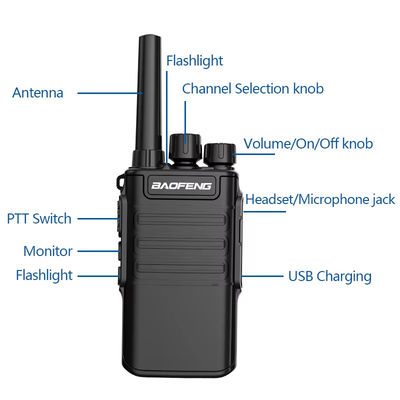 Baofeng BF-V8A Uhf Handheld Walkie Talkie Long Range Wireless Intercom Bf-v8 Διπλή ζώνη