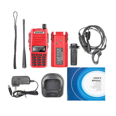 Λειτουργία VOX και κανάλι αποθήκευσης 16CH VHF Dual Band Portable Wireless Ham Walkie Talkie