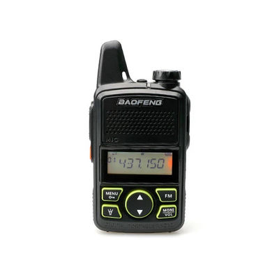 Μίνι κινητό φορητό walkie-talkie διπλής ζώνης με ισχύ εξόδου 5W και λειτουργία VOX