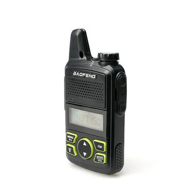Μίνι κινητό φορητό walkie-talkie διπλής ζώνης με ισχύ εξόδου 5W και λειτουργία VOX
