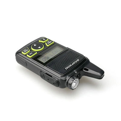 Μίνι κινητό φορητό walkie-talkie διπλής ζώνης με ισχύ εξόδου 5W και λειτουργία VOX