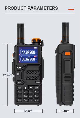 Baofeng K5 συν 10W Δύο ζώνες VHF UHF ραδιόφωνο Το Walkie Talkie για εξωτερικές μεγάλες αποστάσεις