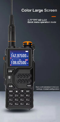 Baofeng K5 συν 10W Δύο ζώνες VHF UHF ραδιόφωνο Το Walkie Talkie για εξωτερικές μεγάλες αποστάσεις