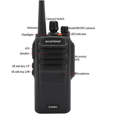 400-480MHz φορητό ασύρματο walkie-talkie τύπου GMRS με κανάλι αποθήκευσης 16CH
