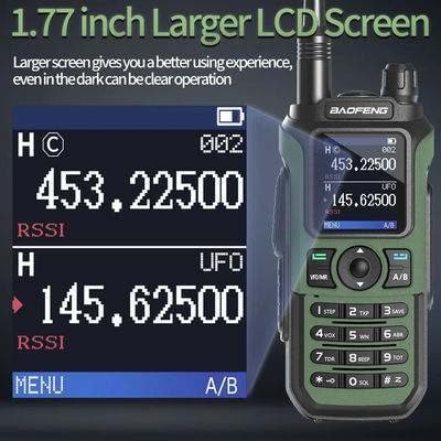 UV21Pro Baofeng Walkie Talkie Dual Band VOX DTMF Πηρακτήρας για ραδιομεταφορά 5W
