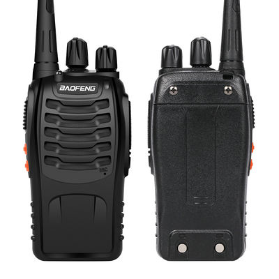 BF888S Δύοδρομος Ραδιοφώνου 5W Δύναμη εξόδου 400-470MHZ Συχνότητα και χειροκίνητο τερματικό στυλ