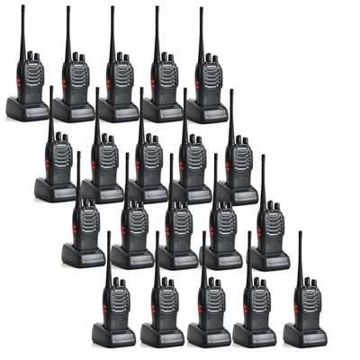 BF-888S Baofeng 5W Walkie Talkie με χωρητικότητα μπαταρίας 1500mAh και τύπο συχνότητας UHF
