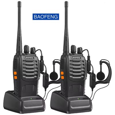BF-888S Baofeng 5W Walkie Talkie με χωρητικότητα μπαταρίας 1500mAh και τύπο συχνότητας UHF