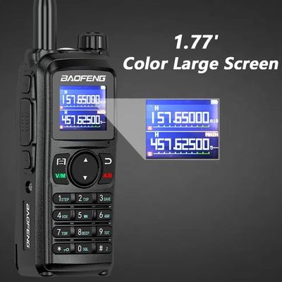 1-10KM Talk Range Baofeng UV-28L 10W Tri-Band Intercom USB-C Φορητό ραδιόφωνο CB