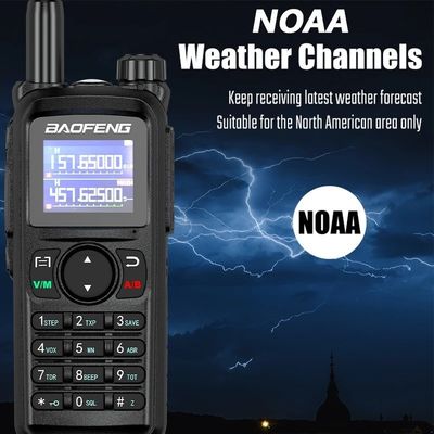 1-10KM Talk Range Baofeng UV-28L 10W Tri-Band Intercom USB-C Φορητό ραδιόφωνο CB