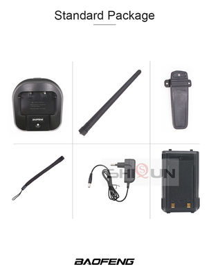 8W ισχύς εξόδου Baofeng UV-5R Plus Tri-Power Ham Radio Transceiver με φόρτιση USB-C