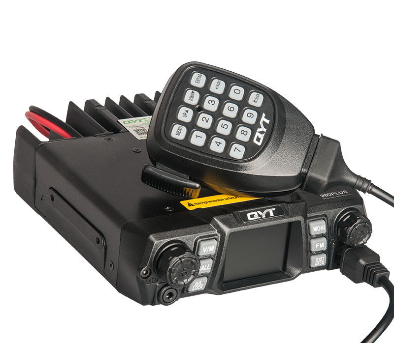 Υψηλής ισχύος 100W VHF Walkie Talkie QYT KT-780 PLUS Βάση Σταθμού Κινητό Ραδιοφωνικό Αποδέκτη