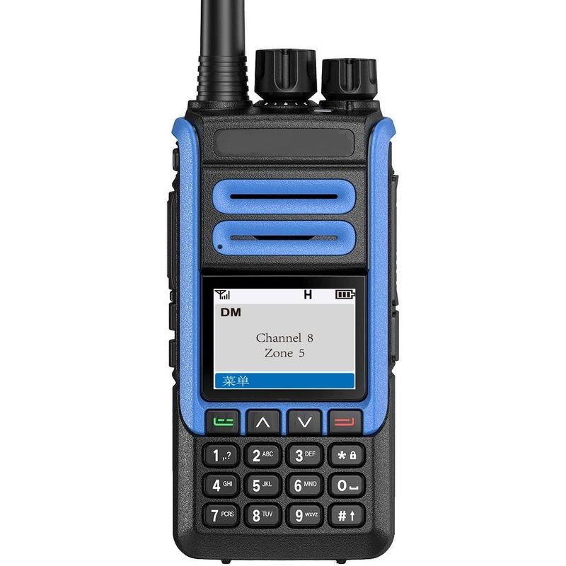 VHF 136-174MHz Tk-3207 UHF 400-470MHz Δύο οδοι ραδιοφώνου μακράς εμβέλειας Walkie Talkie για BF-DR1802