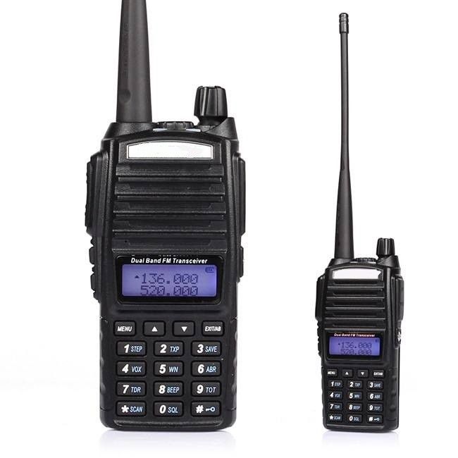 Ραδιοφωνικός δέκτης μακράς εμβέλειας Zello Walkie Talkie BF-8201 Uhf για επαγγελματική πεζοπορία