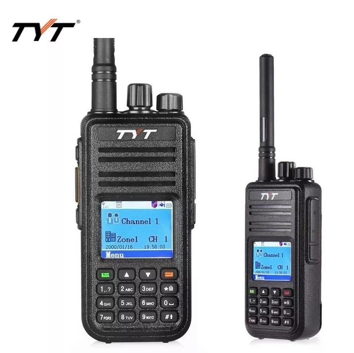 UHF VHF Walkie Talkie χεριού 1000 κανάλια GPS IP67 αδιάβροχα ψηφιακά ραδιόφωνα διπλής ζώνης