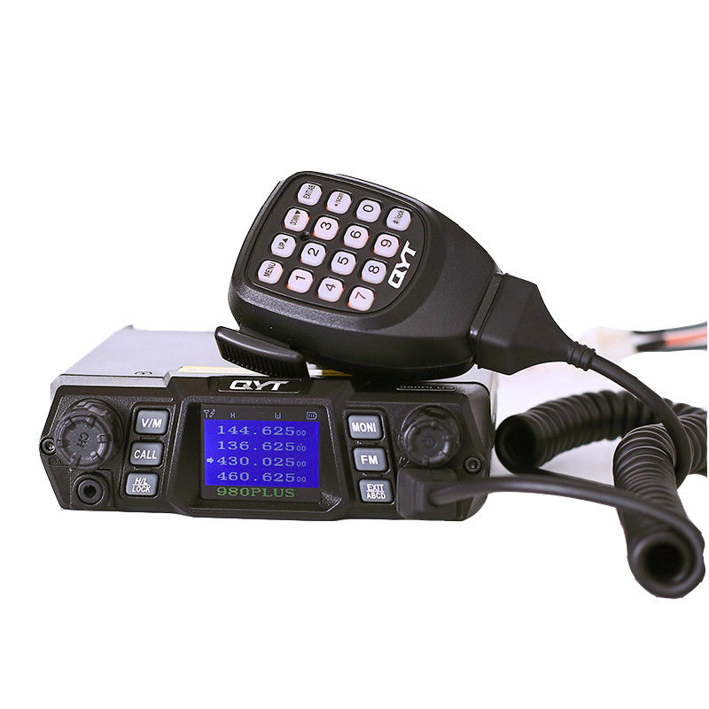 QYT KT-980plus Car Mobile Radio VHF 75W UHF 15-30km Walkie Talkie για οχήματα με στόμα