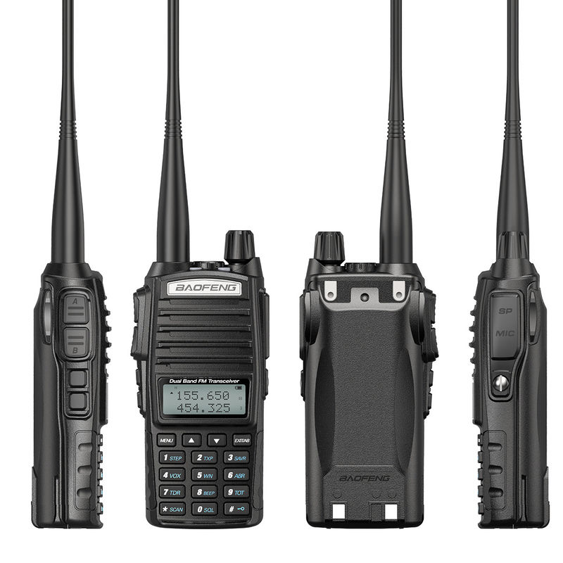 Τύπος συχνότητας Baofeng UV-82 Walkie Talkie VHF UHF για επικοινωνία PTT στο Πακιστάν
