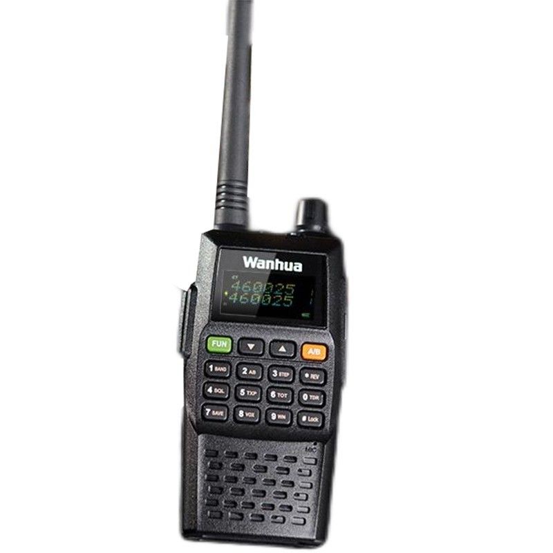 Ξεκινήστε το Wanhua VHF Dual Band Two Way Radio Ιδανικό για KTV σε 7,2V λειτουργική τάση