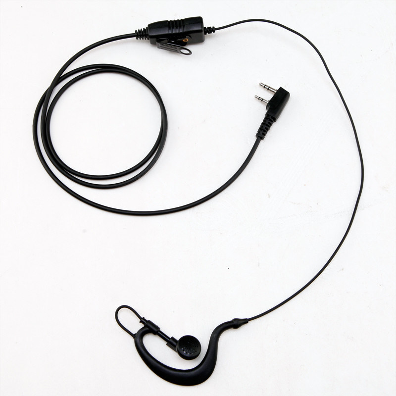 Οικιακό Walkie Talkie Earpiece με In-Line PTT Microphone Wt200 μοντέλο τσιπσετ