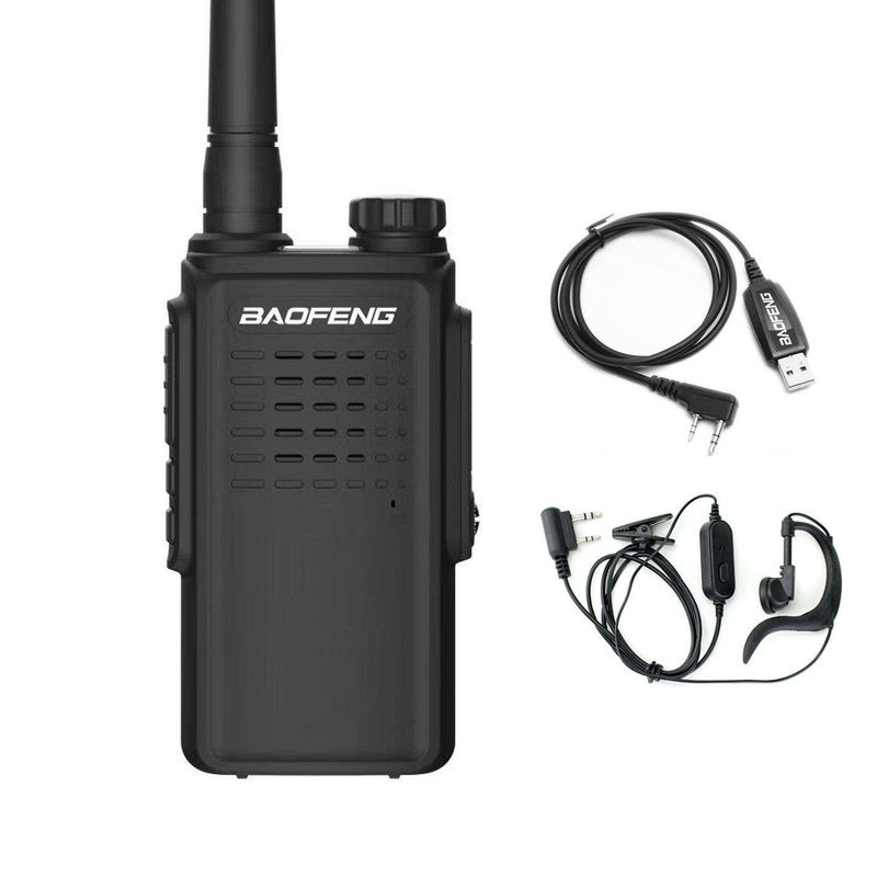 Κουδούνιμο Τερματικό Στυλ 5W Δύο ζώνες UHF Ham Walkie Talkie για επικοινωνία με ενδοφωνήματα