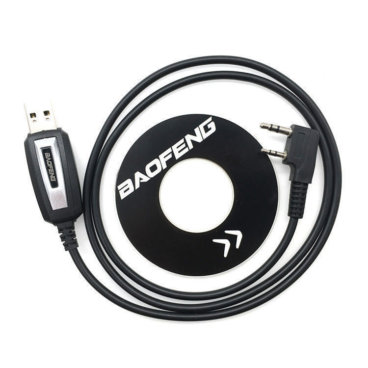 Baofeng BF Analog Walkie Talkie K Port Driver CD Λογισμικό γραμμής δεδομένων για UV82 UV 5R 888s UV5R