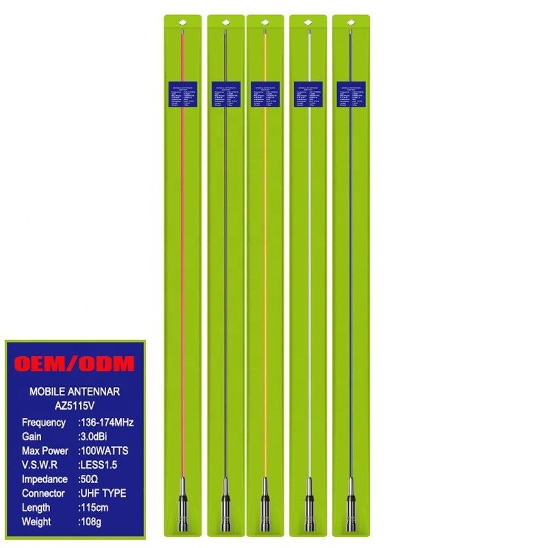 Κινητή ραδιοφωνική κεραία 136-174/403-480MHZ FM Broadcast Ham Δυομερές ραδιόφωνο για ανάγκες αυτοκινήτου
