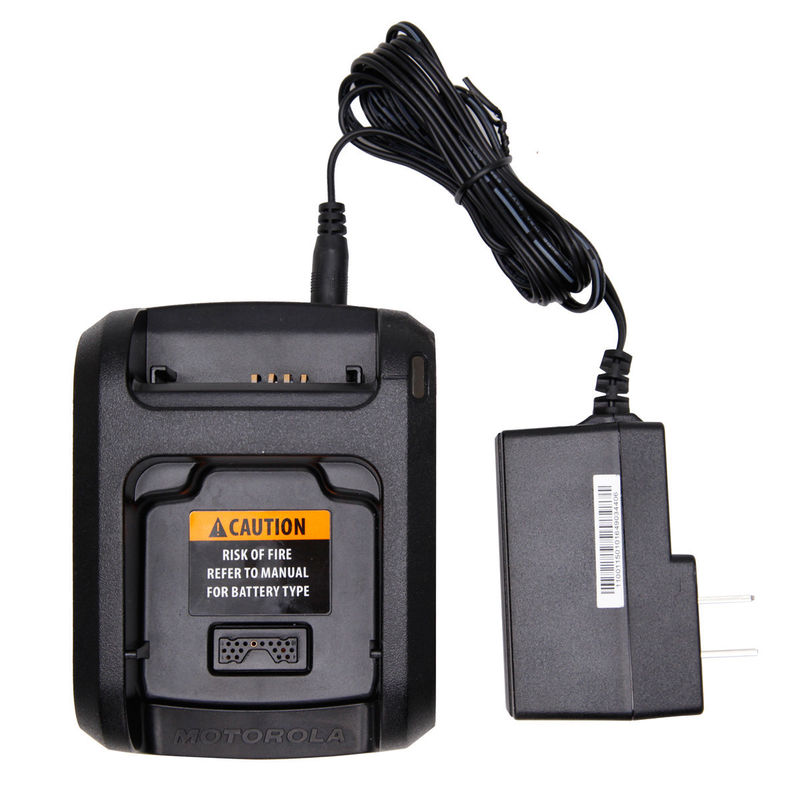 Μαύρο φορτιστή μπαταρίας Walkie Talkie για MTP3150 MTP3250 MTP3100 MTP3200 2 Way Radio