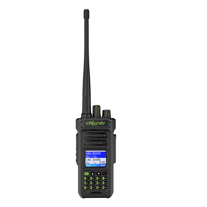 GPS IP67 Ψηφιακό Walkie Talkie για επικοινωνία με δέκτη VHF UHF 150*64*40mm