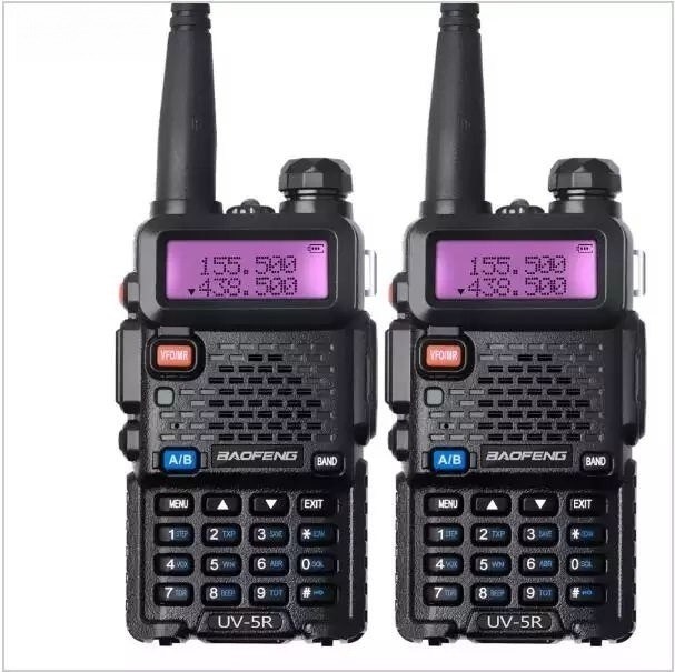 5 χρώματα Vhf Walkie Talkie Dual Band ψηφιακό Baofeng Uv-5r Δύο δρόμο ραδιόφωνο για το ραδιόφωνο Ham