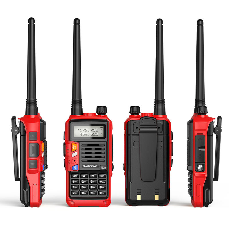 8 Watt Ham Walkie Talkie UV-S9plus UHF VHF Handheld Radio BAOFENG με μπαταρία 2200mAh