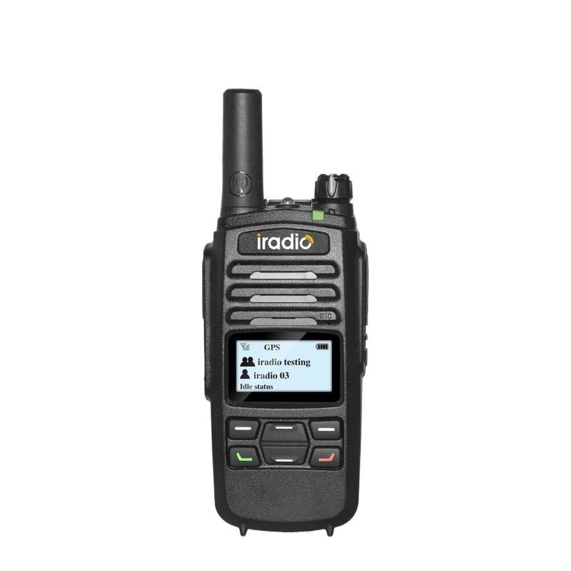 Χεριζόμενο GPS 2g/3g/4g κάρτα SIM CDMA/WCDMA/Network POC αμφίδρομο ραδιόφωνο με φακό LED