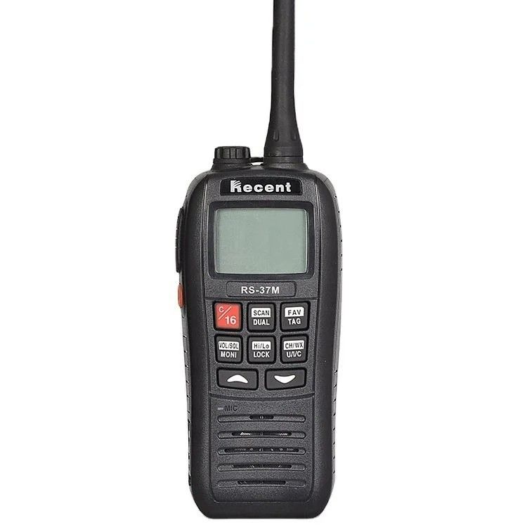 Πρόσφατο RS-37m IP67 Αδιάβροχο 5W VHF 2 Way Long Range Walkie Talkie Marine Radio