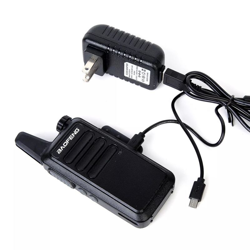 3.7V Παιδικό Ραδιοφωνικό Μίνι Walkie-Talkie VHF UHF Φορητό Διοχέτευτο Ραδιοφωνικό Baofeng Bf-T7
