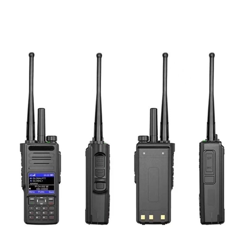 4G Walkie Talkie Ptt με διπλή λειτουργία Walkie Talkie Ptt με κάρτα SIM Δύο τρόποι ραδιοφώνου Παγκόσμια εμβέλεια UHF/VHF Smartphones Jm-T350 Το 2024