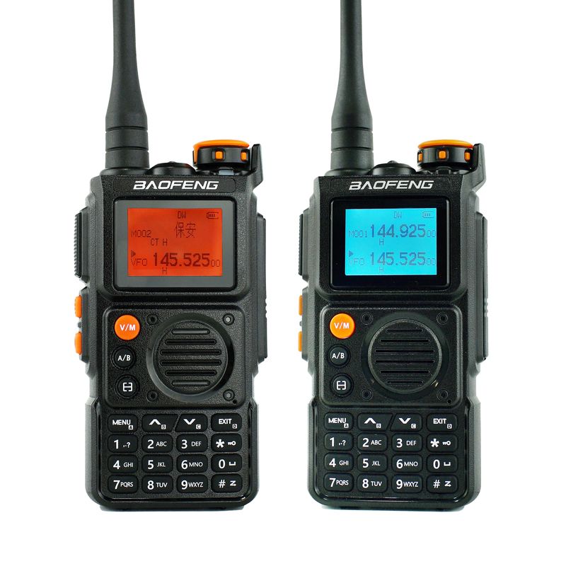 Μακροδιάρρηξη Full Band UV-K6 Τύπου-C Φορτίο Walkie Talkie με 1400MAH Standard μπαταρία