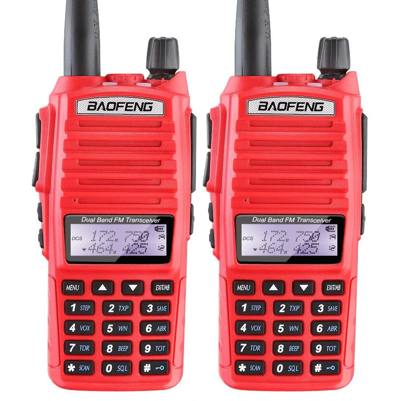 Λειτουργία VOX και κανάλι αποθήκευσης 16CH VHF Dual Band Portable Wireless Ham Walkie Talkie