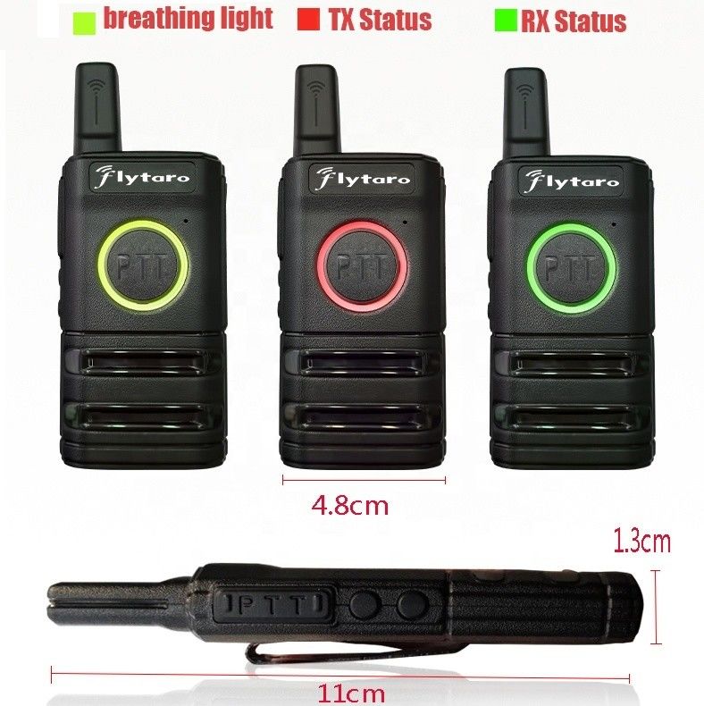 GMRS Walkie Talkie MINI Χεριστή ασύρματη επικοινωνία UHF 400-480MHz VHF 110*48*13mm