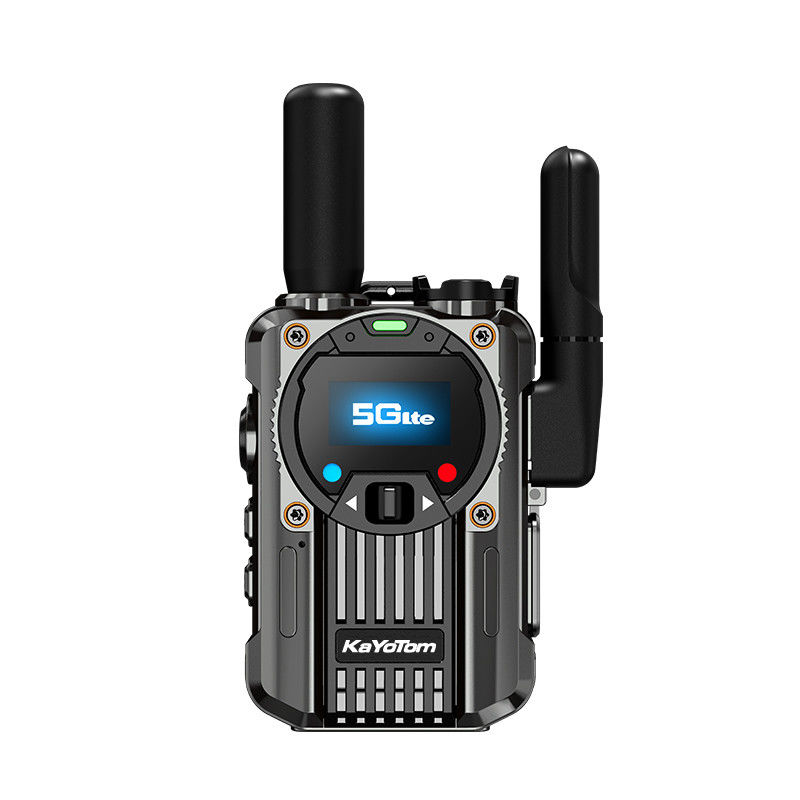 4G POC Walkie Talkie από κράμα ψευδαργύρου με λειτουργία ραδιοφώνου FM και αποκλειστική υποστήριξη PTT
